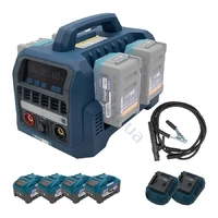 Аккумуляторный сварочный аппарат PROFI-TEC PCWM12080VX Max (4×PT2080VXmax (8.0 Aч), зарядное устройство 2х QBCD20/4 quick