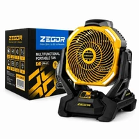 Вентилятор аккумуляторный ZEGOR CFN-21 (21В/каркас/гибридный)