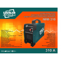 Сварочный инвертор Spektr IWM ММА 310 IGBT пластик с электронным табло SI