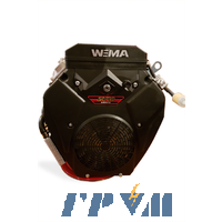 Бензиновый двигатель WEIMA WM2V78F (20 л.с.,2 цилиндра, вал шпонка / конус)