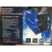 Зварювальний напівавтомат Беларусмаш БСА MIG/MMA-410 IGBT