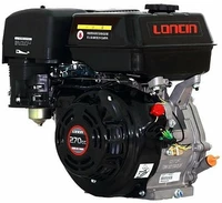 Двигатель бензиновый Loncin G270F 9 л.с.