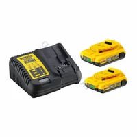 Зарядний пристрій та 2 акумулятори DCB183 2Ач DeWALT DCB115D2