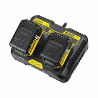 Зарядное устройство двухрядное DeWALT DCB102
