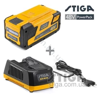 Акумулятор + зарядний пристрій Stiga SBT 2548 AE + SCG 48 AE