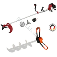 Бензокоса Assistant BK 52-5900 + мотобур + 100 мм шнек (2 в 1)