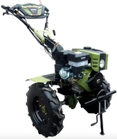 Мотоблок бензиновий Forte 1350G LUX 9 л. Зелений