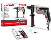 Дрель ударная Crown CT10128