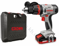 Шуруповерт акумуляторний Crown CT21076HMX-2 BMC