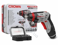 Акумуляторний шуруповерт Crown CT22024 MC