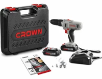 Шуруповерт акумуляторний Crown CT21056L-1.5 BMC