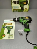 Шуруповерт мережевий Procraft PB-1200